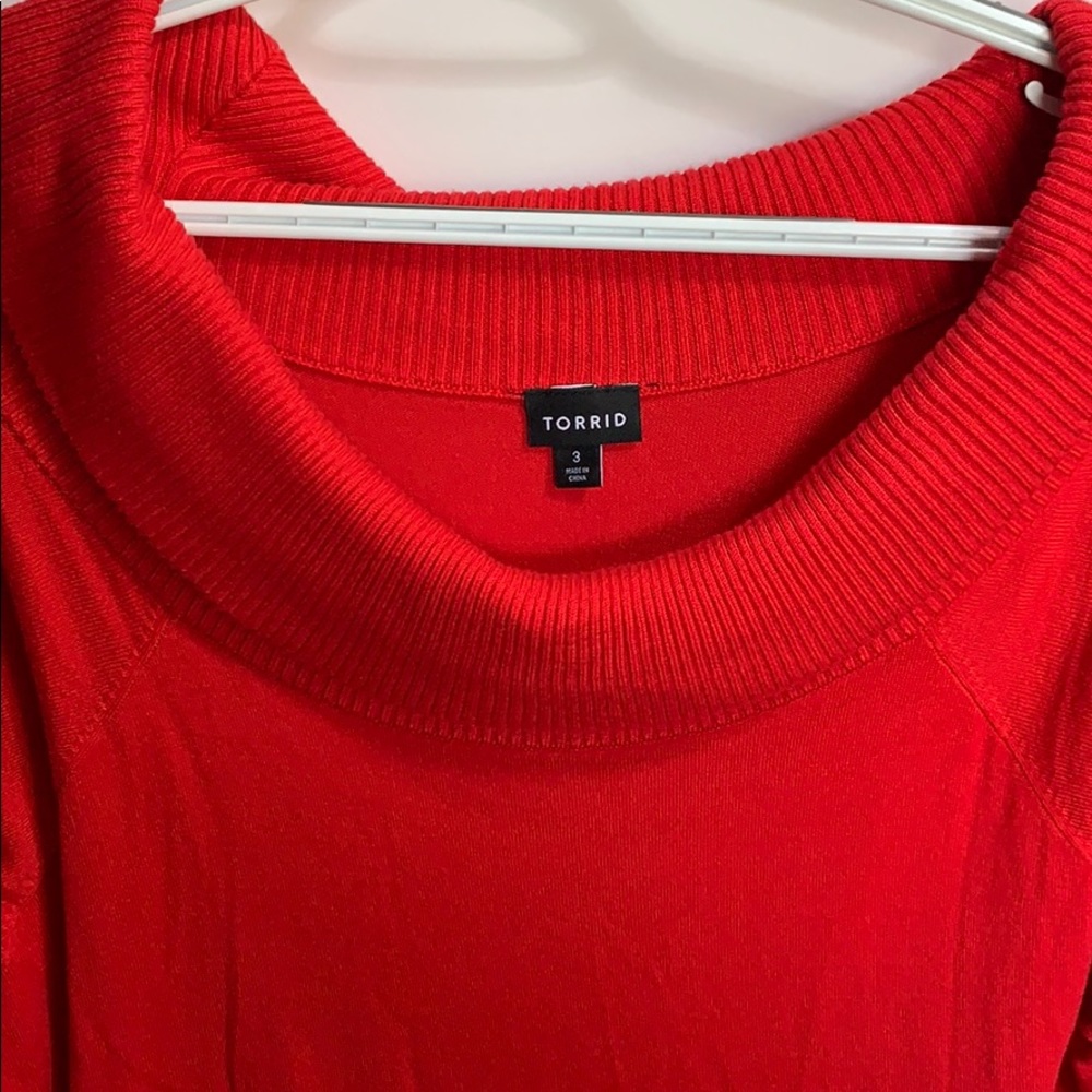Torrid Monroe Off Shoulder sweater